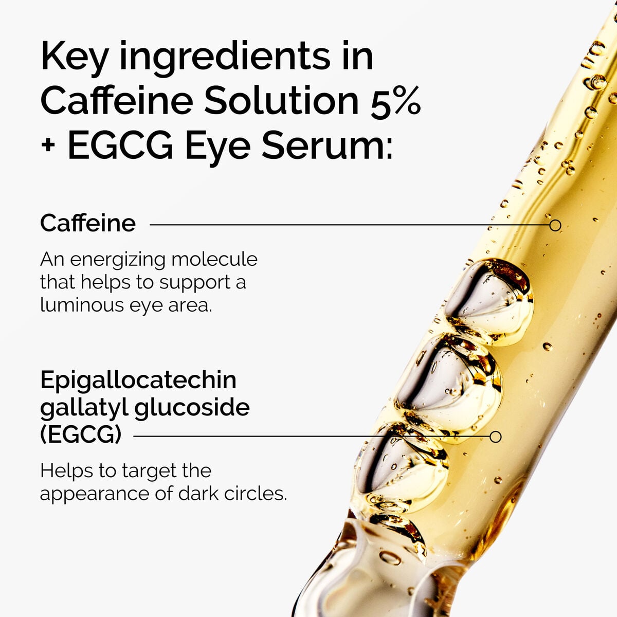Caffeine Solution 5% + EGCG Eye Serum A8 image 12
